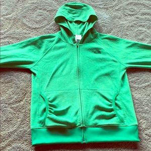 Green North Face Jacket